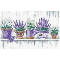 Oven Lavender Tenderness Cross Stitch Kit