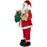 5ft. Deluxe Traditional Animated & Musical Dancing Santa Claus Christmas Figure