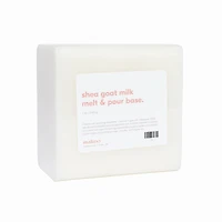 makesy Shea Goat Milk Melt & Pour Base, 1lb.