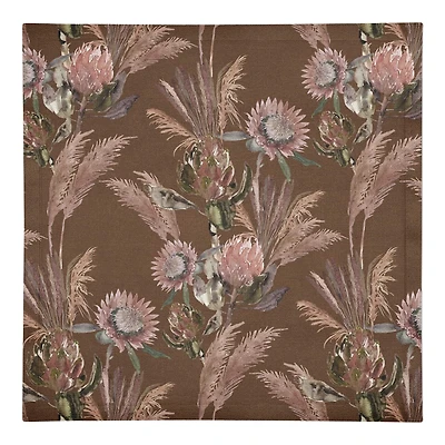 Protea Blooms Cotton Twill Napkin