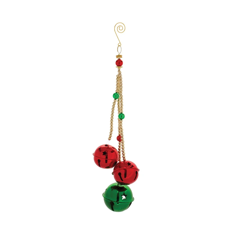 6ct. Sleigh Bell Drop Ornaments