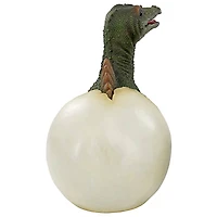 Design Toscano 12.5" Prehistoric Spinosaurus Dinosaur Egg Hatchling Garden Statue