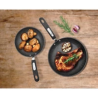 THE ROCK by Starfrit Fry Pans With Bakelite Handles Set