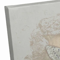 Neutral Butterflies 24" x 24" Canvas Wall Art