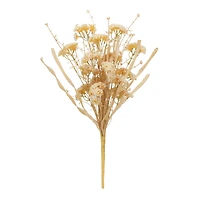 19" Beige Floral Grass Bush, 2ct.