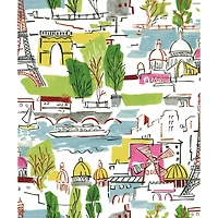 RoomMates Arrondissement Peel & Stick Wallpaper