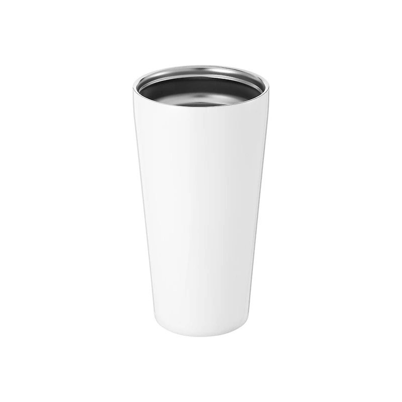 20oz. White Sublimation Tumbler with Straw by Make Market®