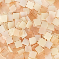 Oceanside Compatible™ Small Pink Mosaic Stained Glass Squares, 8oz.