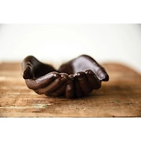 Hello Honey® 6" Rust Finish Cast Iron Hands Dish