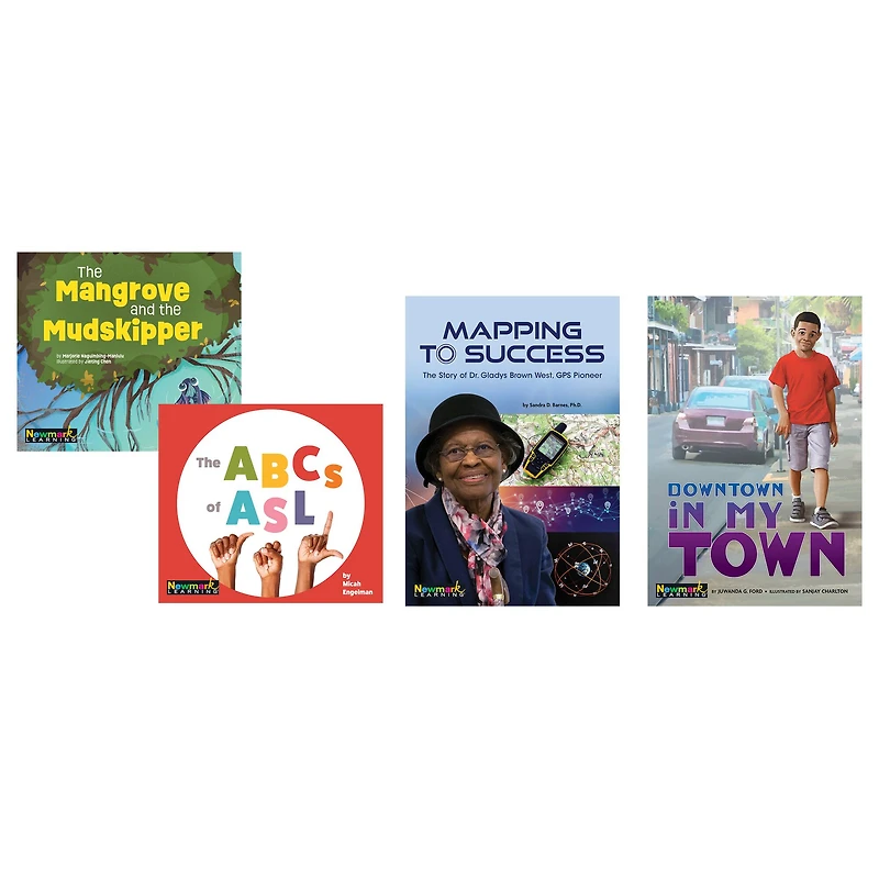 Newmark Learning Clear Windows Book Set of 12ct, Grade 1