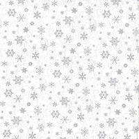 Fabric Traditions Christmas First Snowfall White Glitter Cotton Fabric
