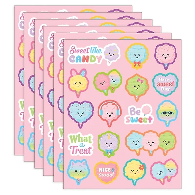Teacher Created Resources® Cotton Candy Smelly Stickers, 6 Packs of 108