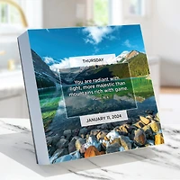 TF Publishing Daily Verse Daily Desktop Calendar