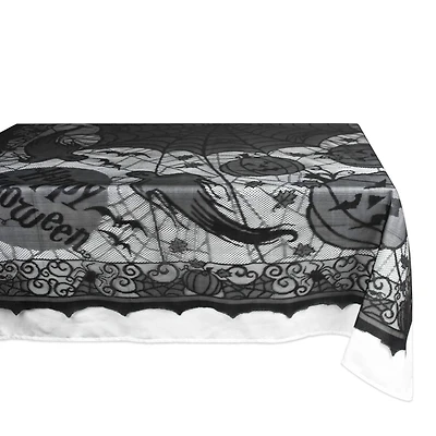 DII® 72" Happy Halloween Lace Tablecloth