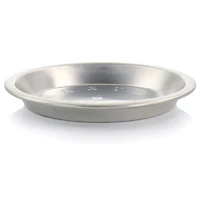 Martha Stewart Silver 9" Round Embossed Aluminum Pie Pan
