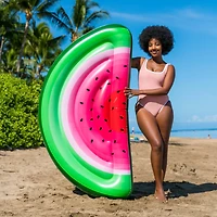 PoolCandy 6ft. Half Island Watermelon Raft