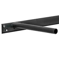 Gray Rustic Wood Floating Wall Shelf