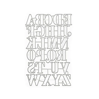 Alphabet Cutting Die by Recollections™