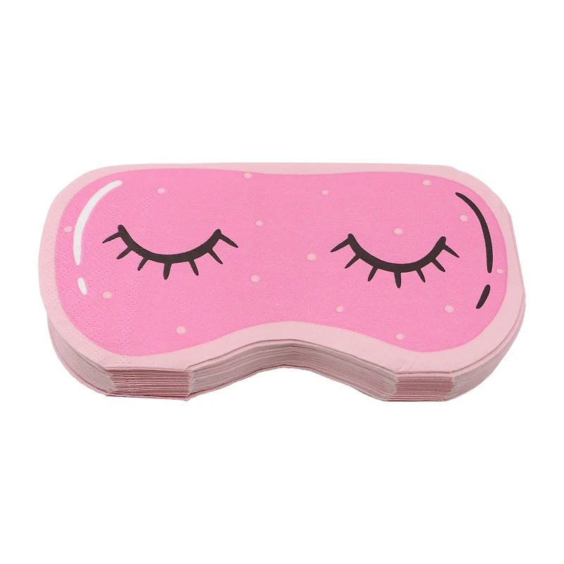 12 Packs: 20 ct. (240 total) Sleep Mask Shaped Beverage Napkins by Celebrate It™