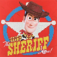 Camelot Dotz® Beginner Woody Sheriff Is Here Diamond Painting Kit
