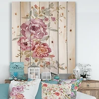 Designart - Bouquet Of Pink and Purple Flowers III