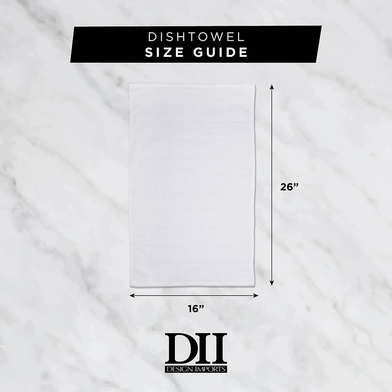 DII® Assorted Elfed Up Holiday Printed Dishtowel Set