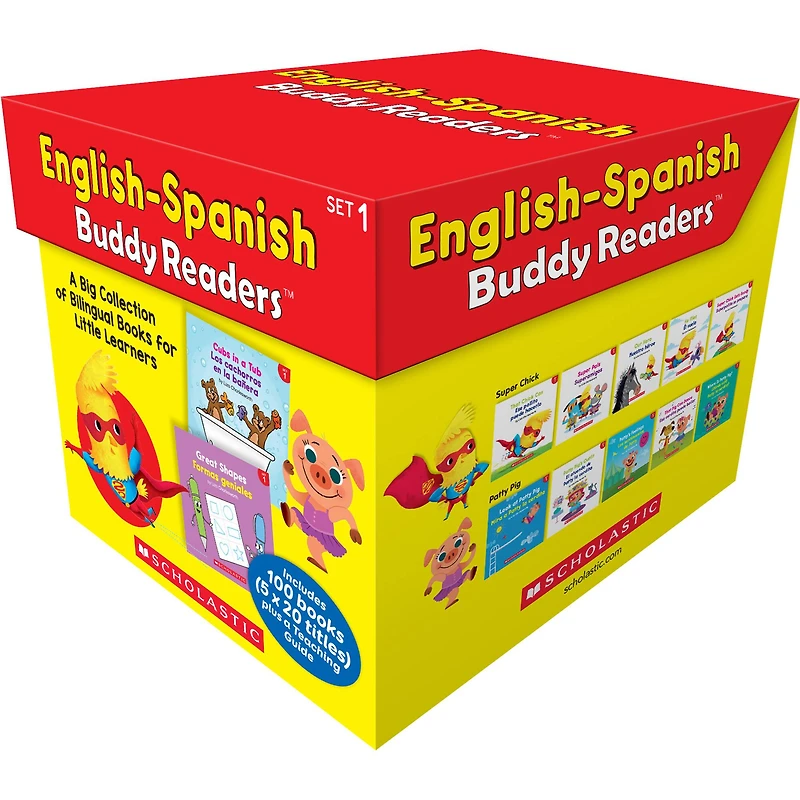 Scholastic Teaching Solutions Buddy Readers: Bilingual Spanish & English Book Set