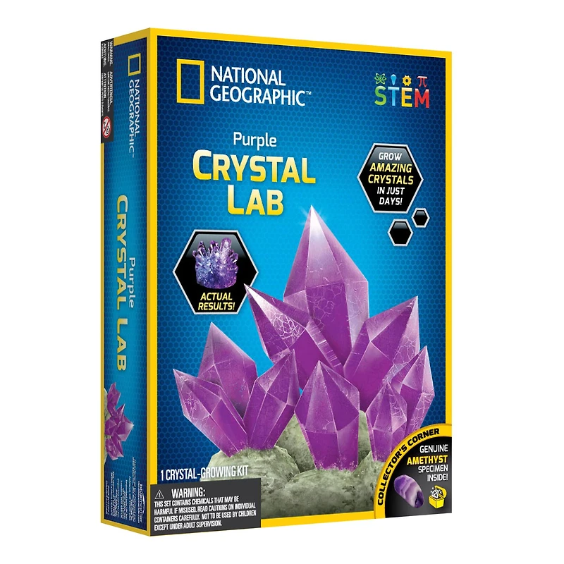 National Geographic™ Purple Crystal Lab