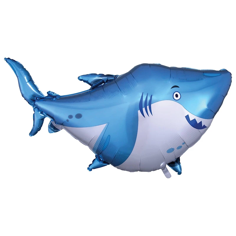 SuperShape® 40" Ocean Buddies Shark Foil Balloon