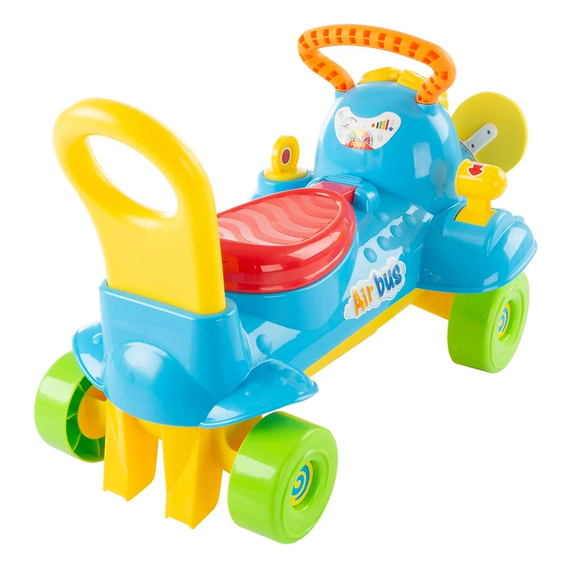 Toy Time Electronic Ride-On Toddler Airplane