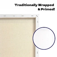 ArtSkills® 6 Pack 11" x 14" Stretched Painting Canvas