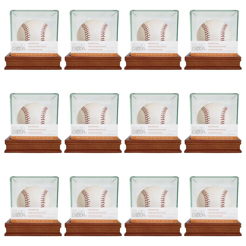 12 Pack: Deluxe Baseball Display Case by Studio Décor®