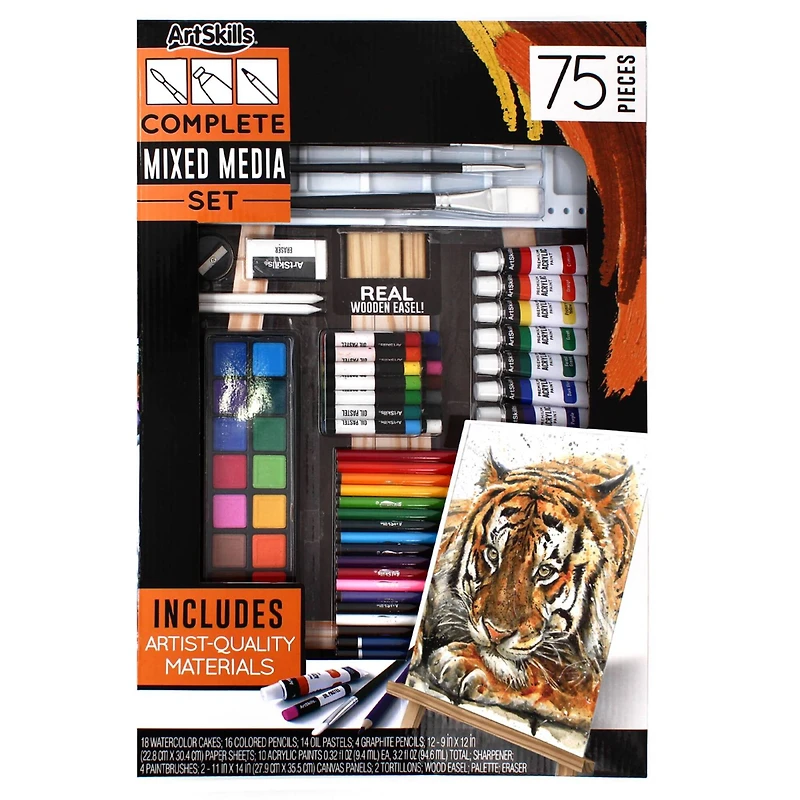 ArtSkills® 75 Piece Complete Mixed Media Set