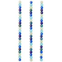 12 Pack: Aqua Mix Clear Glass Beads, 6mm by Bead Landing™