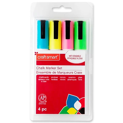Fluorescent Chalk Marker Set by Craft Smart®