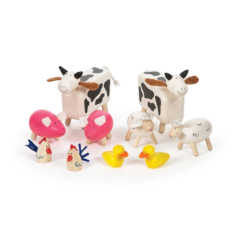 Wooden Farm Animals