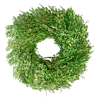 15" Green Foliage Artificial Spring Wreath