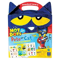 Educational Insights Hot Dots Jr. Pete the Cat Preschool Rocks! Set with Pete Pen