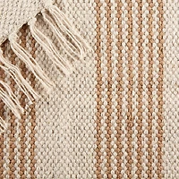 DII® Stone Ticking Stripe Hand-Loomed Rug, 2ft. x 3ft.