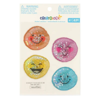 Smiley Face Shaker Stickers by Creatology™