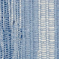 DII® Variegated Blue Recycled Yarn Rug, 2ft. x 3ft.