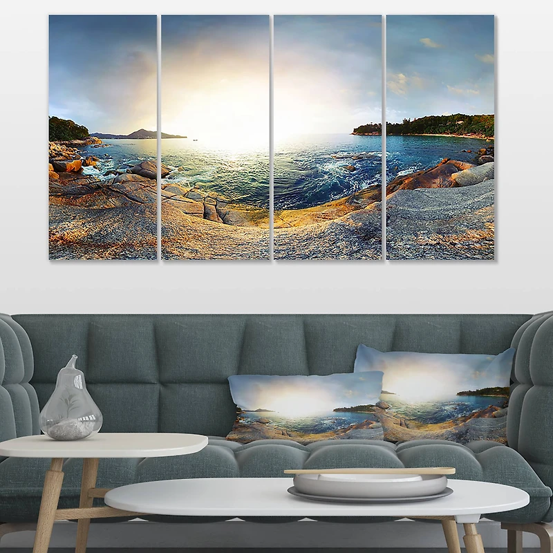 Designart - Rocky Coast in Andaman Sea