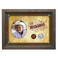 Lil' Buckaroo Coin Set 5" x 7" Frame
