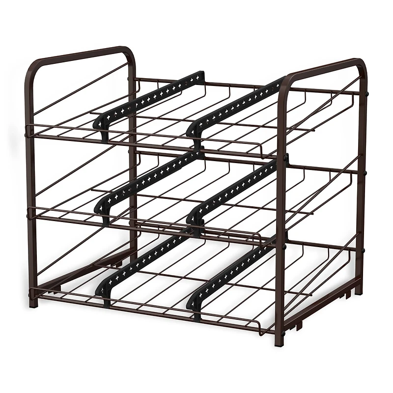 3-Tier Stackable Can Rack Organizer