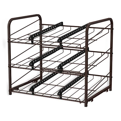 3-Tier Stackable Can Rack Organizer
