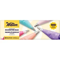 Wilton™ 16" Disposable Plastic Decorating Bags, 100ct.