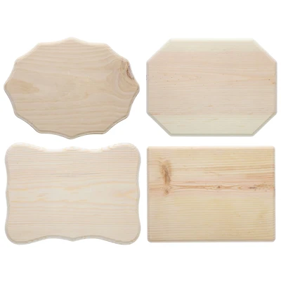 Good Wood by Leisure Arts 9" x 12" Mixed Wood Plaques, 36ct.