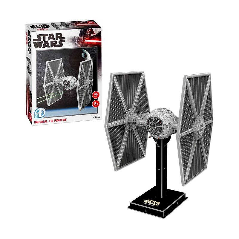 Star Wars - Imperial TIE Fighter Paper Model Kit: 116 Pcs