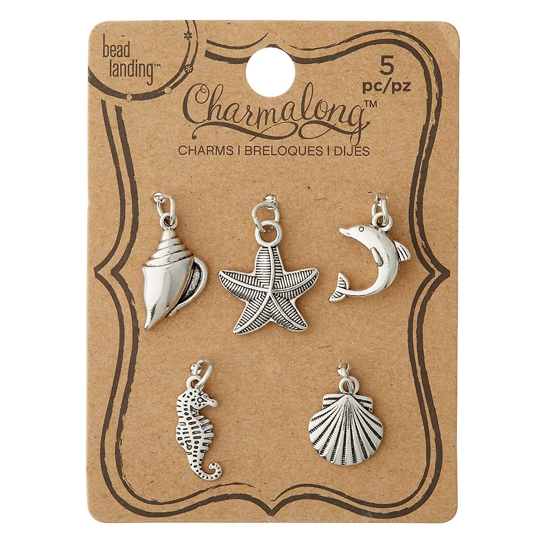 12 Packs: 5 ct. (60 total) Sea Life Charms by Bead Landing™