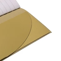 JAM Paper Glitter Kraft Pocket Journal